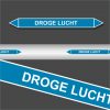 Leidingstickers Leidingmarkering Droge Lucht (Lucht)