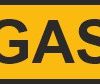 Leidingstickers Leidingmarkering Gas (Gassen)