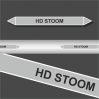 Leidingstickers Leidingmarkering HD Stoom (Stoom)