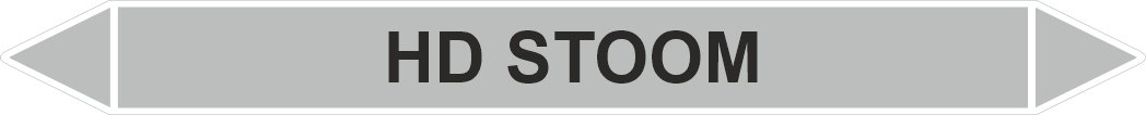 Leidingstickers Leidingmarkering HD Stoom (Stoom) Leidingstickers Leidingmarkering HD Stoom (Stoom)