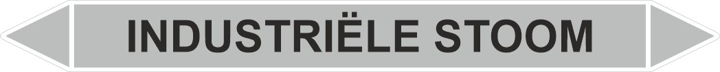 Leidingstickers Leidingmarkering Industriele stoom (Stoom) Leidingstickers Leidingmarkering Industriele stoom (Stoom)