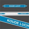 Leidingstickers Leidingmarkering Koude Lucht (Lucht)