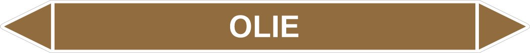 Leidingstickers Leidingmarkering Olie (Ontvlambare vloeistoffen) Leidingstickers Leidingmarkering Olie (Ontvlambare vloeistoffen)