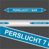 Leidingstickers Leidingmarkering Perslucht 10 BAR (Lucht)