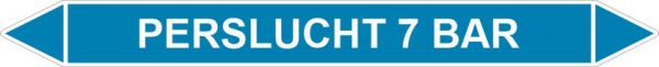 Leidingstickers Leidingmarkering Perslucht 10 BAR (Lucht)