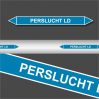 Leidingstickers Leidingmarkering Perslucht LD (Lucht)