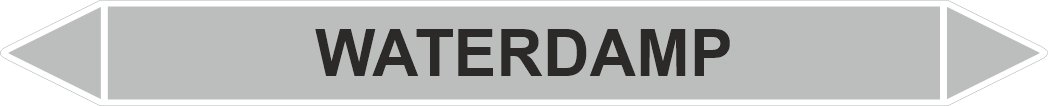 Leidingstickers Leidingmarkering Waterdamp (Stoom) Leidingstickers Leidingmarkering Waterdamp (Stoom)