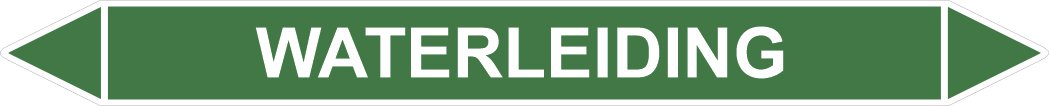 Leidingstickers Leidingmarkering Waterleiding (Water) Leidingstickers Leidingmarkering Waterleiding (Water)