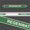 Leidingstickers Leidingmarkering regenwater (Water)