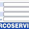 Onderhoud stickers aircoservice universeel blauw