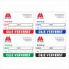 Onderhoud stickers olie ververst op