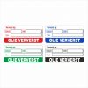 Onderhoud stickers olie ververst op universeel