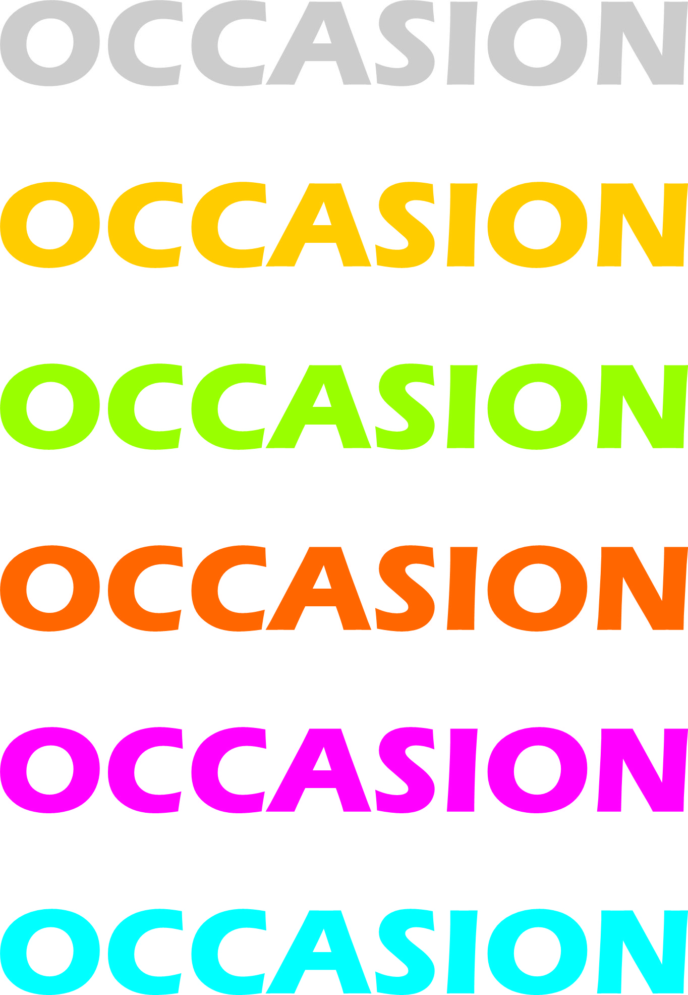 Autoraam stickers occasion