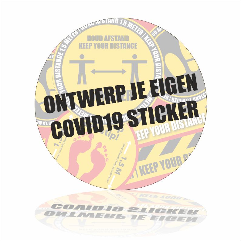 covid19 Ontwerp je eigen sticker covid19 Ontwerp je eigen sticker