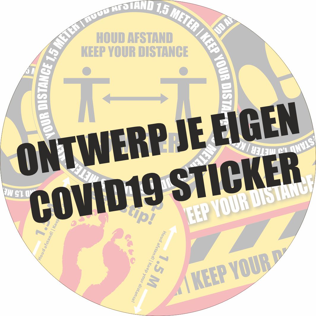 covid19 Ontwerp je eigen sticker covid19 Ontwerp je eigen sticker
