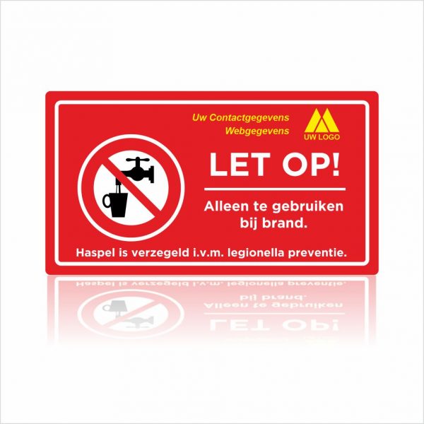 legionellapreventie rood product