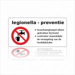 Legionellapreventie wit standaard