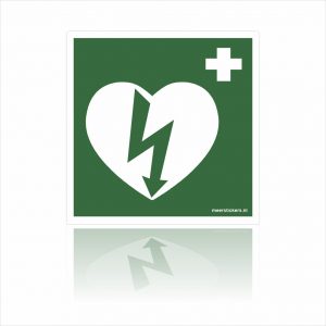 AED pictogram Stickers
