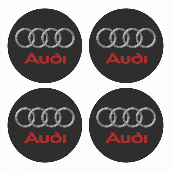 sticker audi rond