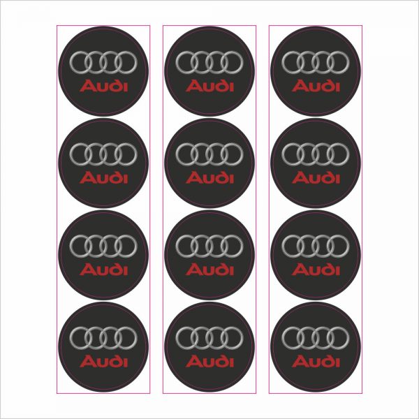 Wielnaaf stickers Audi Product
