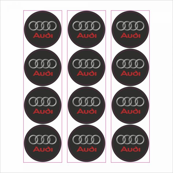 Wielnaaf stickers Audi Product
