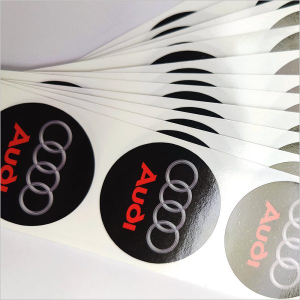 sticker audi rond