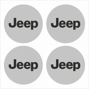 Wielnaaf stickers Jeep