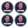 Wielnaaf stickers Saab