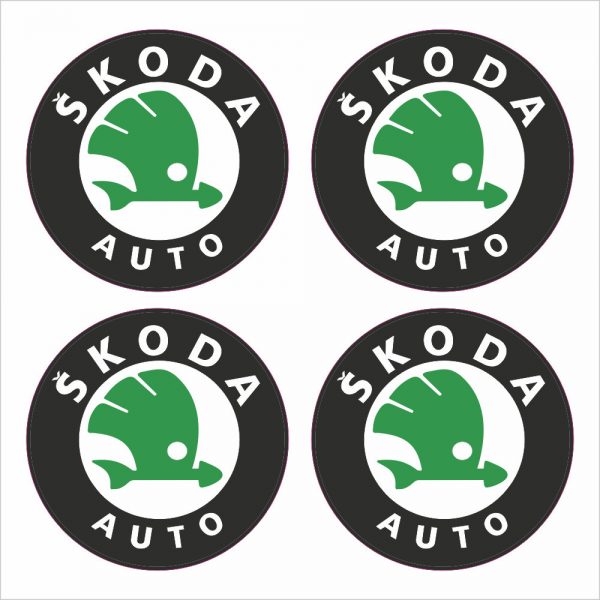 Wielnaaf stickers Skoda