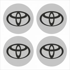 Wielnaaf stickers Toyota