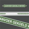 leiding markeringen Aanvoer Gekoeld Water