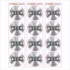 Wielnaaf stickers Audi Chrome