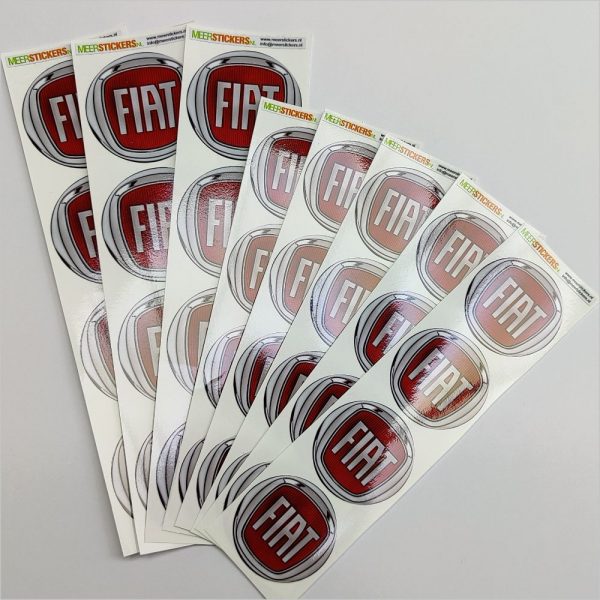 Wielnaaf stickers Fiat Kleur