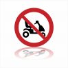 Pictogram Verboden voor Scootmobielen