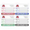 Onderhoud stickers Aircoservice R1234YF