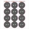 Wielnaaf stickers Hyundai antraciet