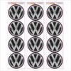 Wielnaaf stickers VW zwart