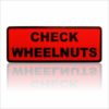 Check wheelnuts stickers Product