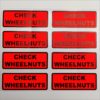 Check wheelnuts stickers Product