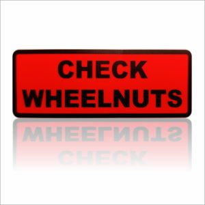 Check wheelnuts stickers Product