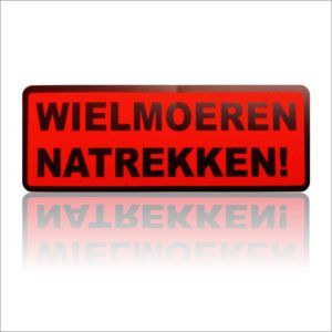 Wielmoeren natrekken sticker product