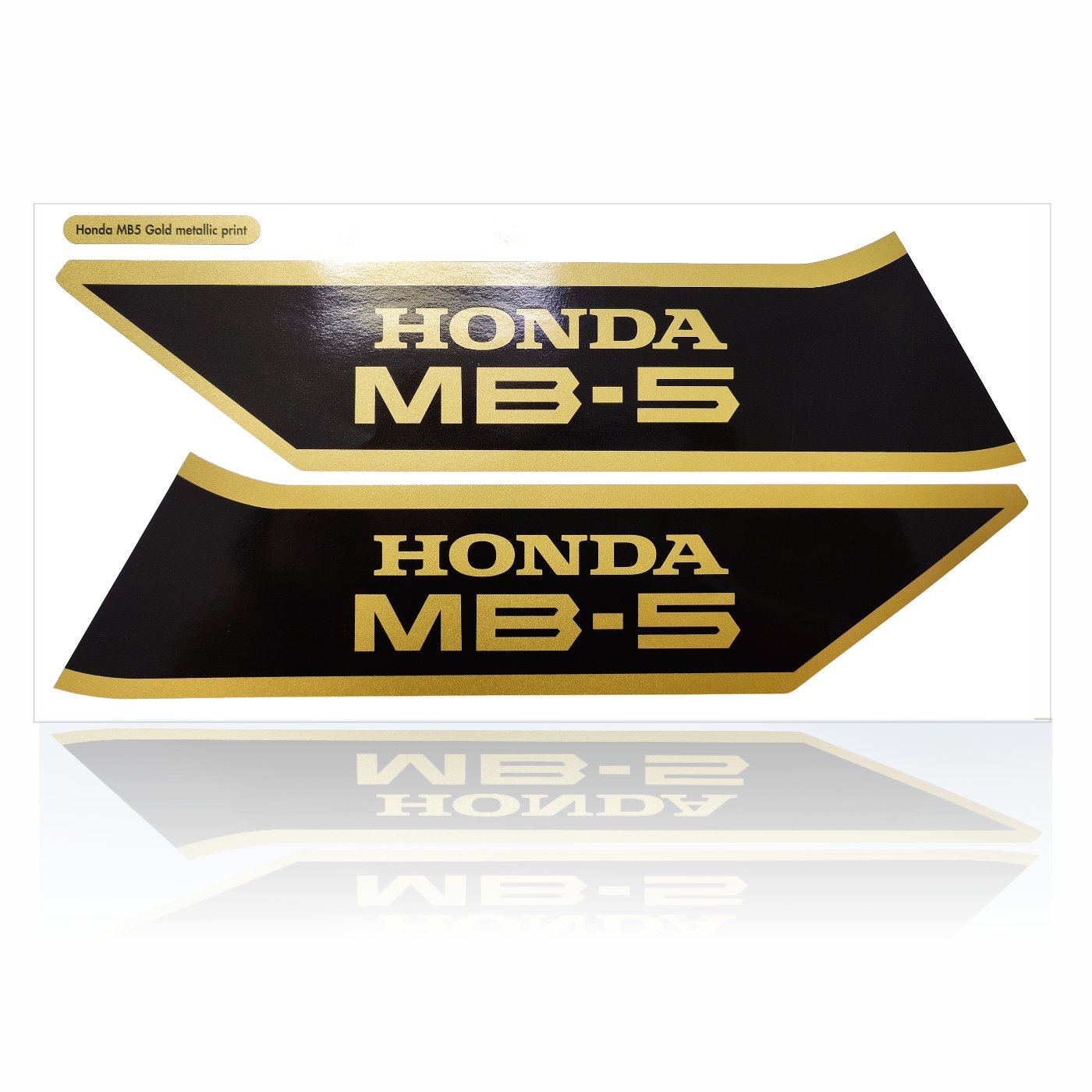 Honda MB5 Gold metallic stickerset