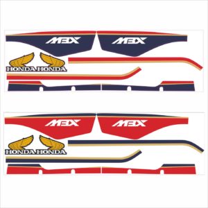 Honda MBX Rotmans stickerset