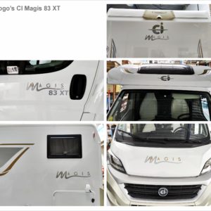 Camper CI Magis 83 XT logostickers foto