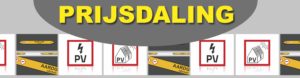 PV Stickers en Leidingmarkeringen in prijs verlaagd