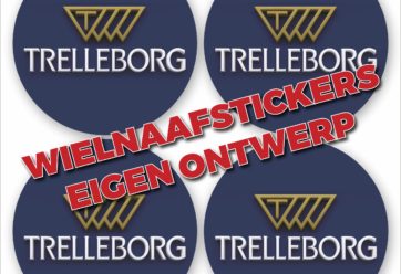 Wielnaafstickers eigen ontwerp