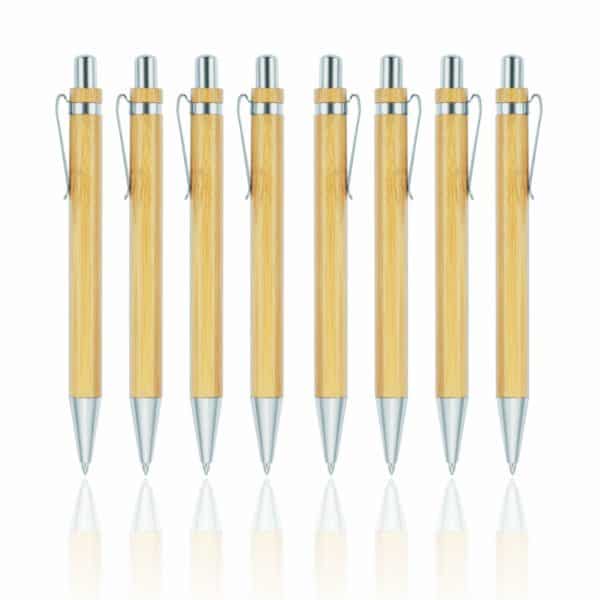 Bamboe pen - zwart schrijvend