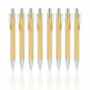 Bamboe pen zwart schrijvend